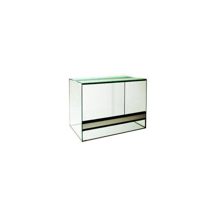 Terraario täyslasi 124L 55x50x45CM -
