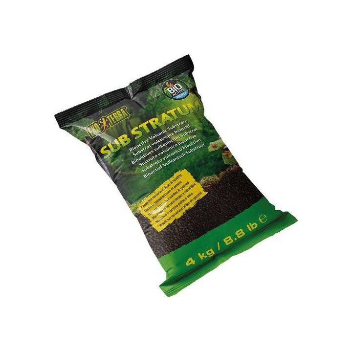 Exoterra pohjasubstraatti bioactive volcanic 4KG -