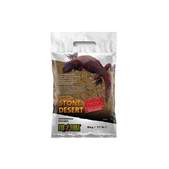 Exoterra kivi jälkiruoka okra5KG kaivosubstraatti -
