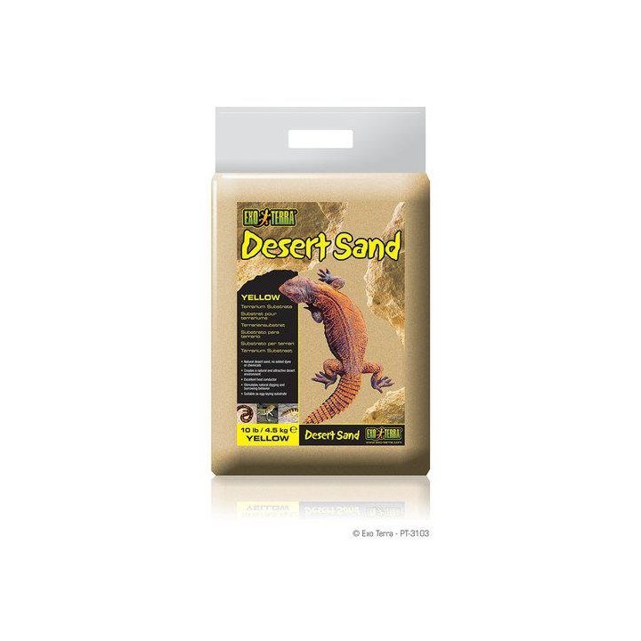 Exoterra desert hiekka keltainen 4.5KG -