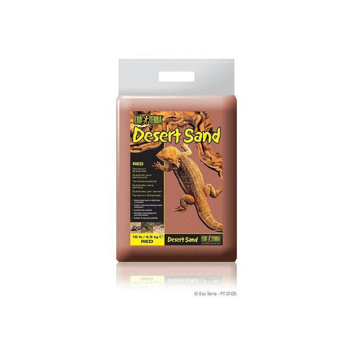 Exoterra desert hiekka punainen 4.5KG -