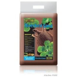 Exoterra riverbed hiekka ruskea 4.5KG -