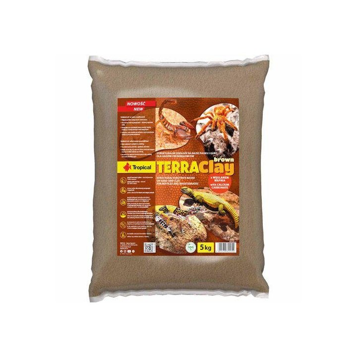 Tropical trooppinen terraclay ruskea 5KG - Tropical