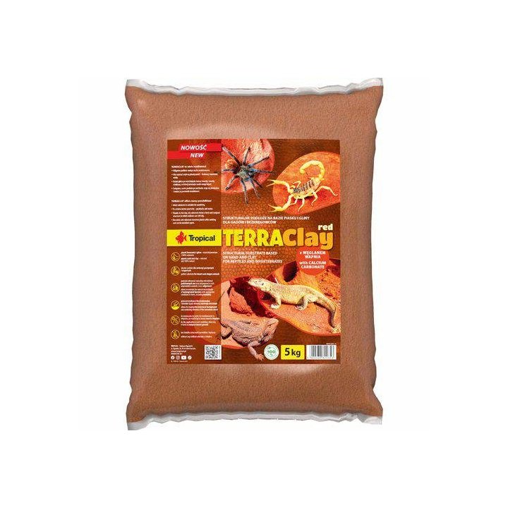 Tropical trooppinen terraclay punainen 5KG - Tropical