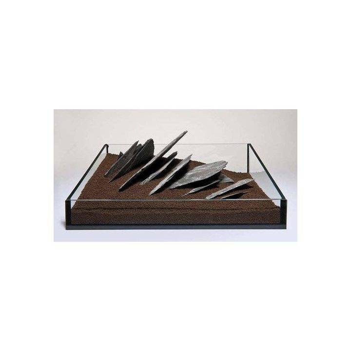 Aquadeco liuske musta 10-30CM 25KG -