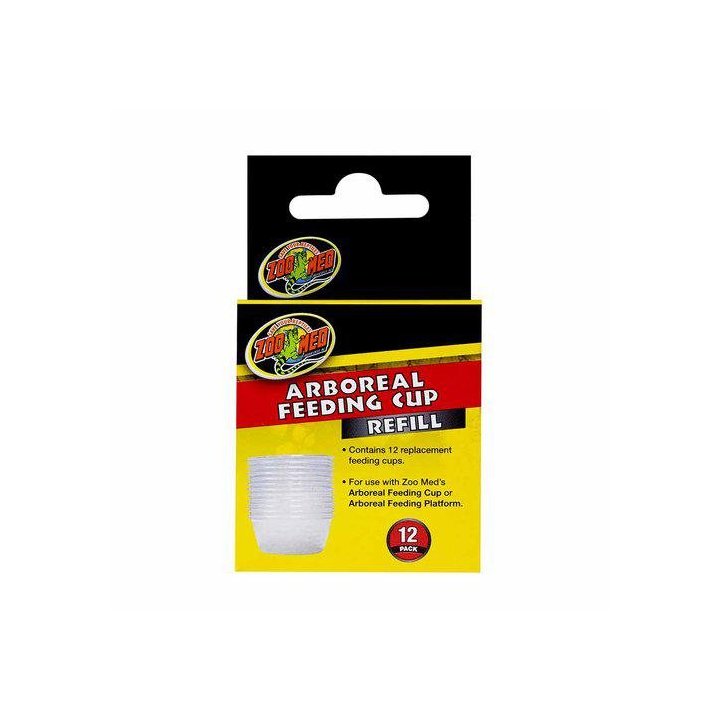 Zoo Med arboreal feeding cup refill 12kpl - Zoo Med