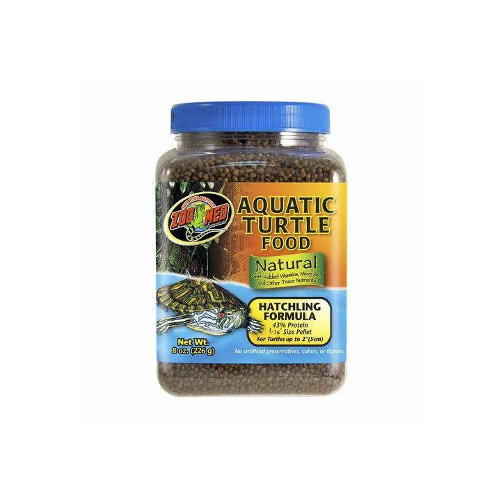 Zoo Med luonnollinen vesi kilpikonna ruoka 226GR hatchling formula - Zoo Med