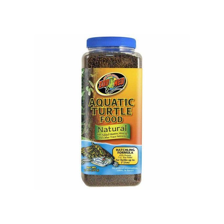 Zoo Med luonnollinen vesi kilpikonna ruoka 425GR hatchling formula - Zoo Med
