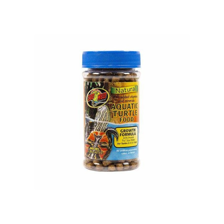 Zoo Med luonnollinen vesi kilpikonna ruoka 52GR growth formula - Zoo Med