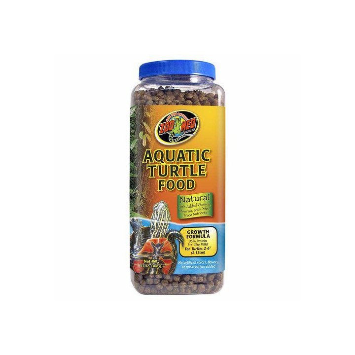 Zoo Med luonnollinen vesi kilpikonna ruoka 369GR growth formula - Zoo Med