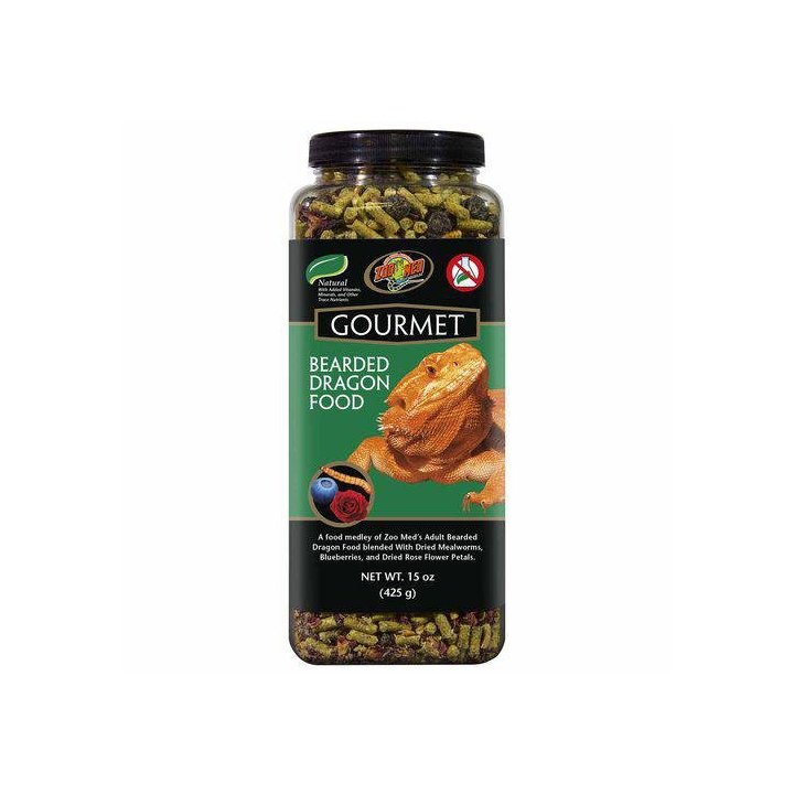 Zoo Med gourmet bearded dragon ruoka 383G - Zoo Med