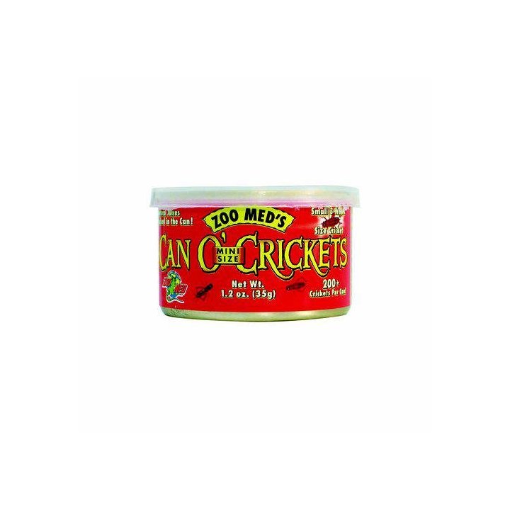 Zoo Med mini crickets 200kpl säilötty 35G - Zoo Med