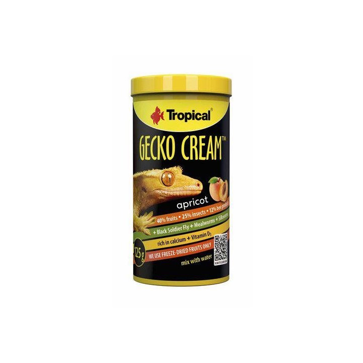 Tropical trooppinen gekko cream apricot 100ML - Tropical