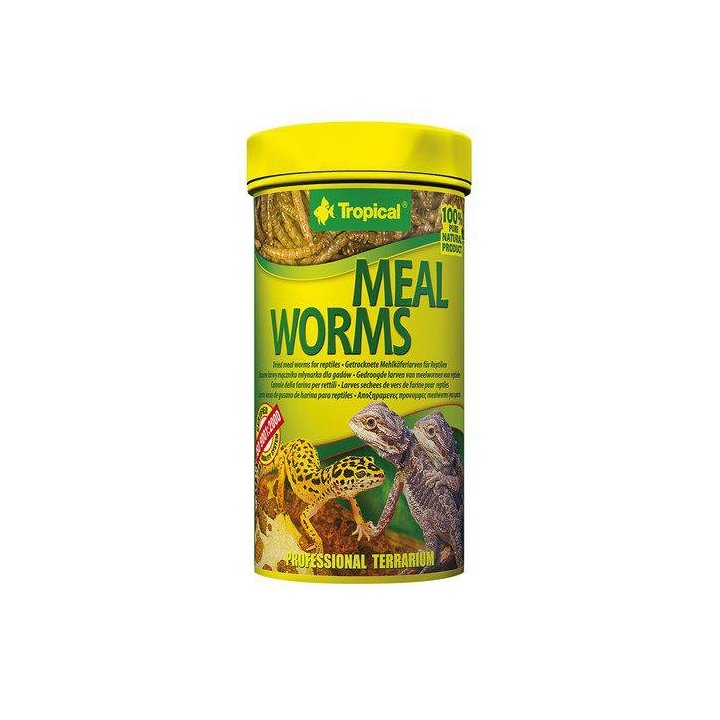 Tropical trooppinen mealworms 250ML / 30G - Tropical