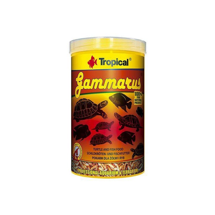 Tropical trooppinen gammarus pakastekuivatut katkaravut 1000ML - Tropical