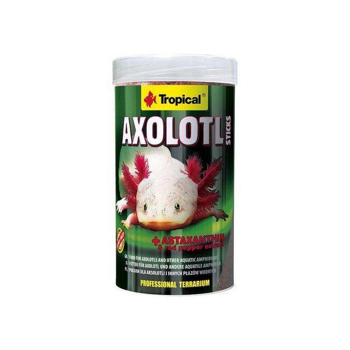 Tropical trooppinen axolotl sticks 250ML 135GR - Tropical