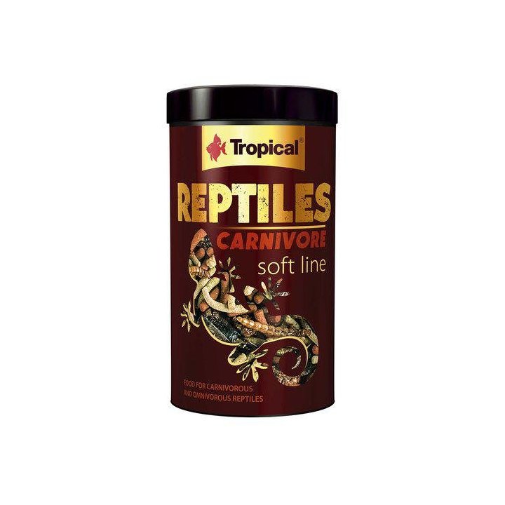 Tropical trooppinen soft line reptiles carnivore 250ML/65G - Tropical