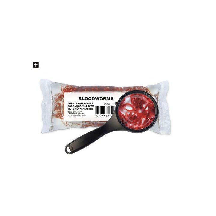 Elävä sääskentoukat punaiset 90ML/25kpl -