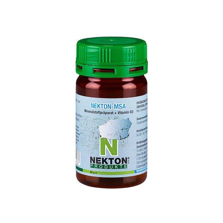 Nekton msa 80G mineral lisäravinne eläin -