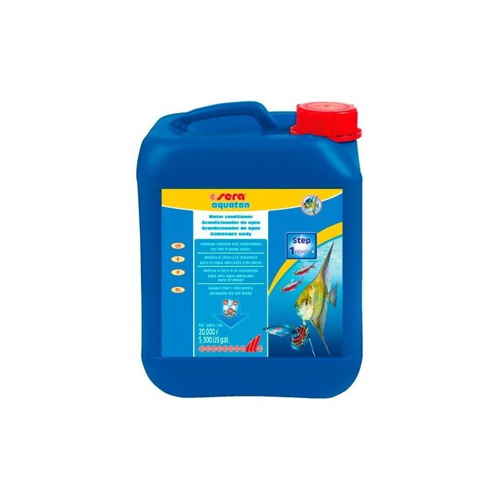 Sera Aquatan 5000 ml, sisältää Mineraalilisän. -