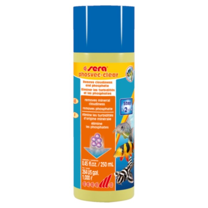 Sera Phosvec Clear 250 ml levänpoistoon -