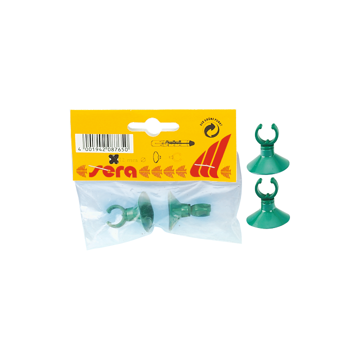 Sera suction cup holders 12 mm 2kpl E -
