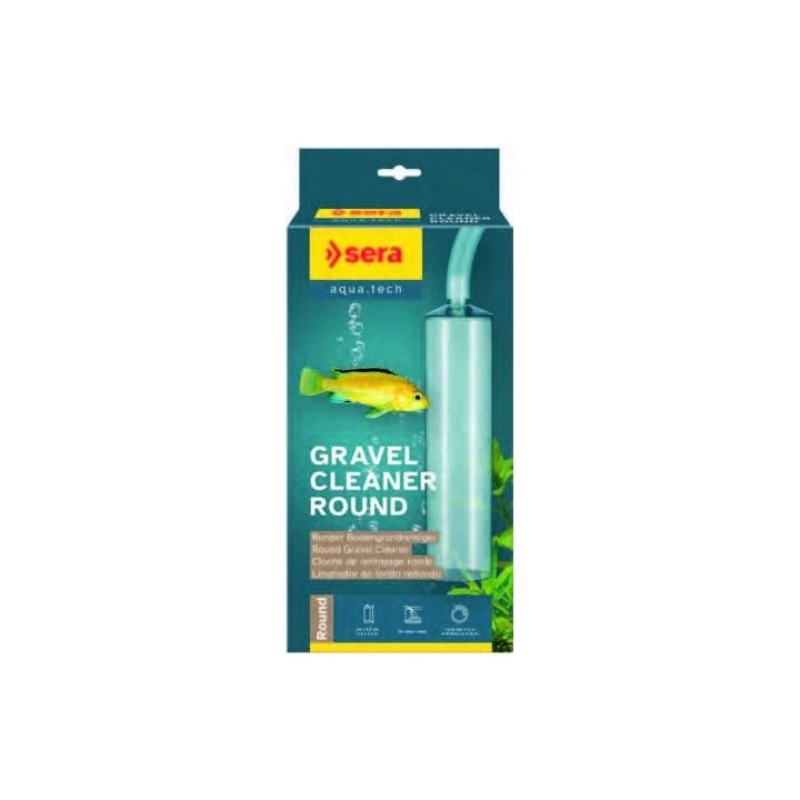 Sera Gravel Cleaner Round -pohjalappo pyöreä -