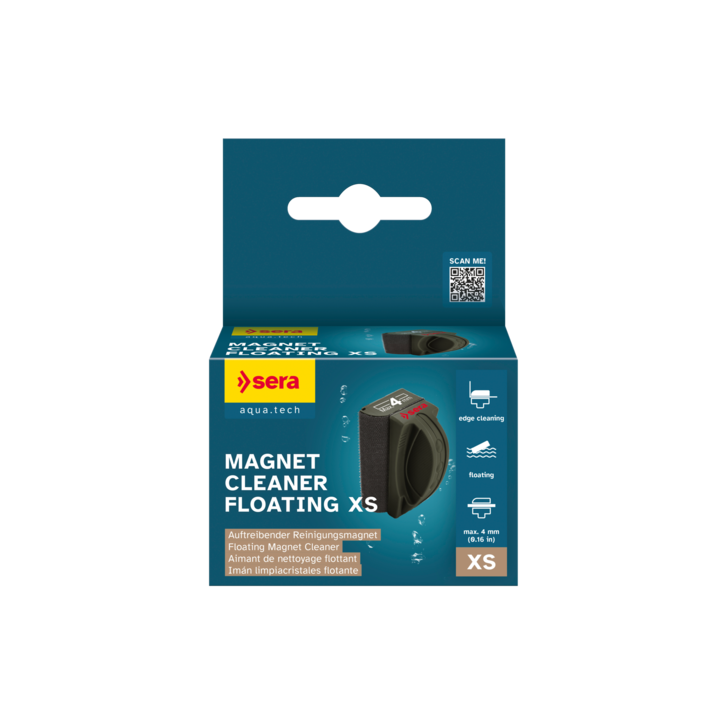 Sera Magnet Cleaner Floating lasinpuhdistaja, XS -