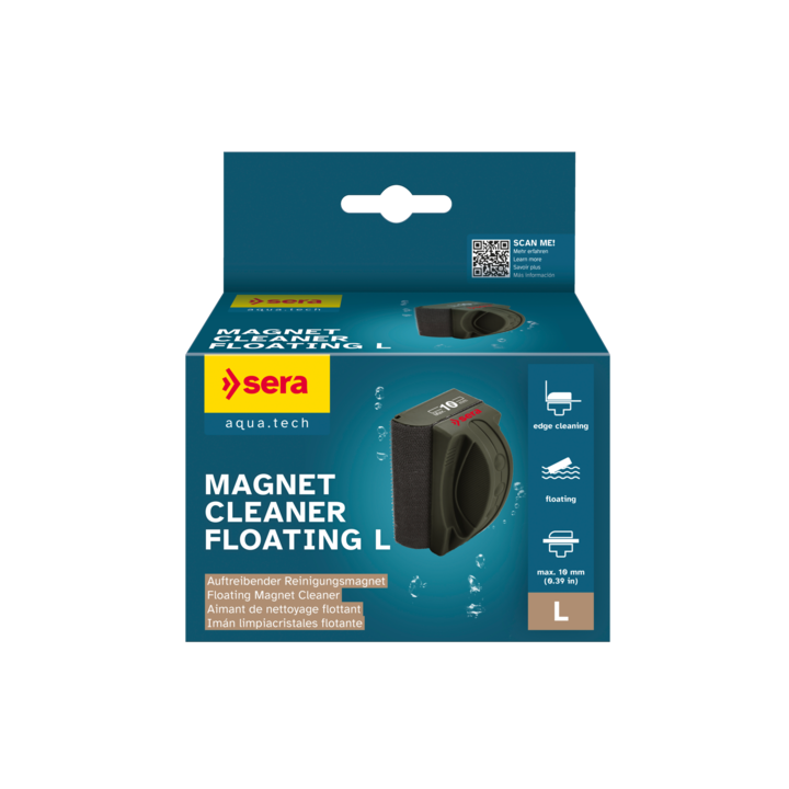 Sera Magnet Cleaner Floating lasinpuhdistaja, L -