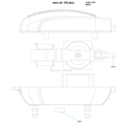 Sera Air 110 plus ilmapumppu -