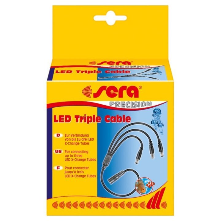 Sera LED triple Cable, 3-haaroitin E -