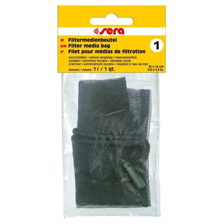 Sera Filter Media bag 1, suodatinmateriaalipussi -