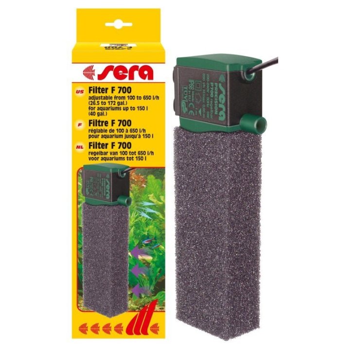 Sera Internal Filter F 700 säädettävä sisäsuodatin -