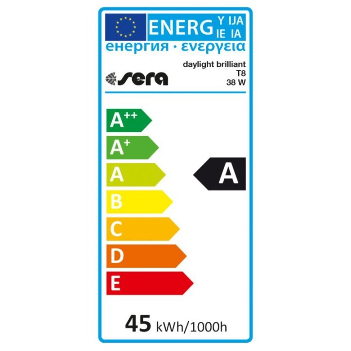 Sera (T8) Daylight Brilliant 38 W E -