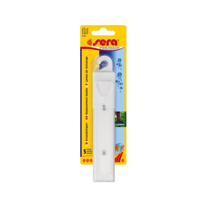 Sera replacement blades, varaterä 5 kpl pkt E -