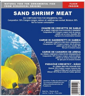 Sand Shrimps Meat pakaste