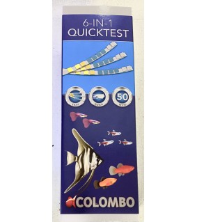 COLOMBO AQUA QUICKTEST 6 - 50 STRIPS
