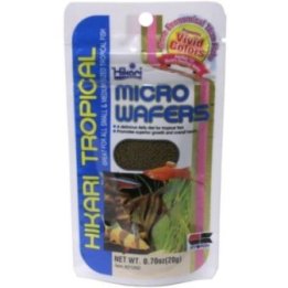 Hikari Micro Wafers pienikokoinen täysravinto pienille ja keskikokoisille trooppisille kaloille.