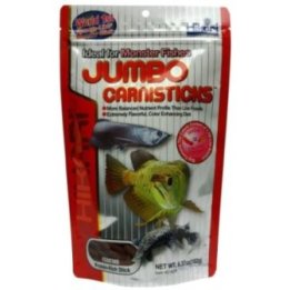 Hikari Jumbo CarniSticks täysravinto arovaanoille ja muille suurikokoisille petokaloille.