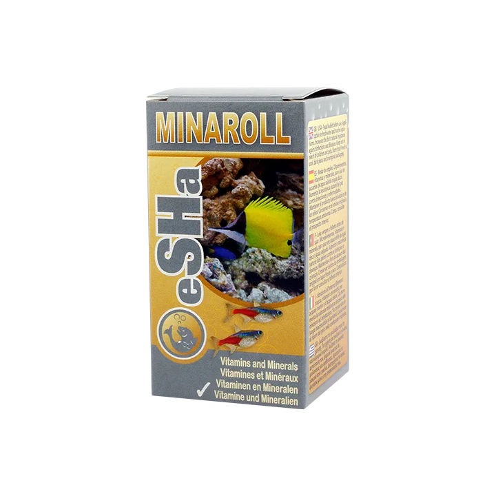 eSHa MINAROLL Fish Vitamin Supplement | eSHa | Akvaariokeidas