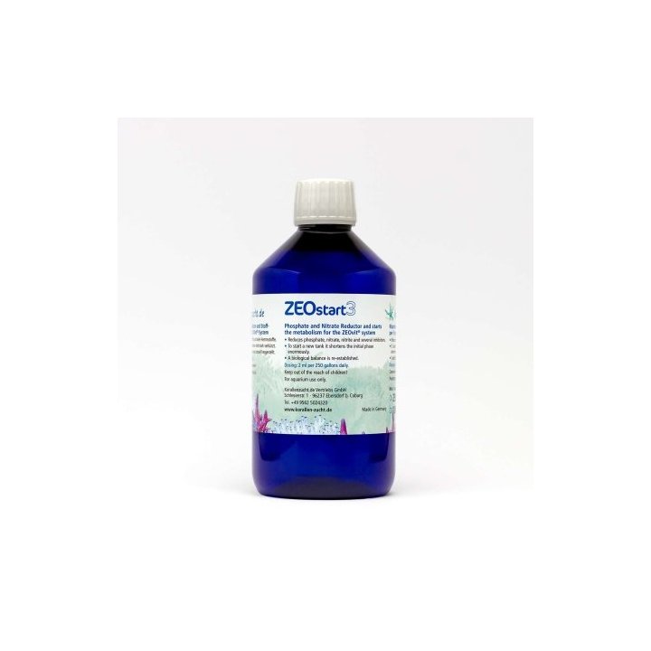 Korallen-Zucht ZEOstart 3 Bacterial Nutrient | Akvaariokeidas