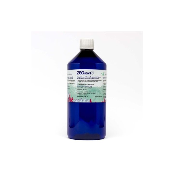 Korallen-Zucht ZEOstart 3 Bacterial Nutrient | Akvaariokeidas