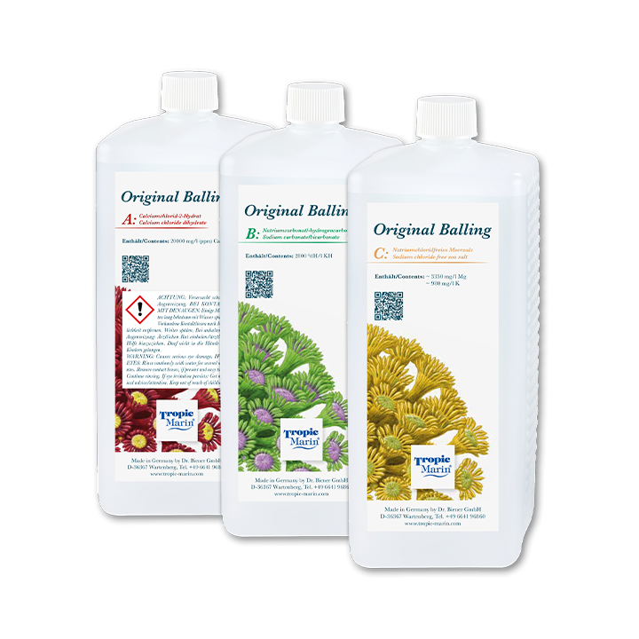 Tropic Marin Original Balling Liquid Set - 3 x 1 l