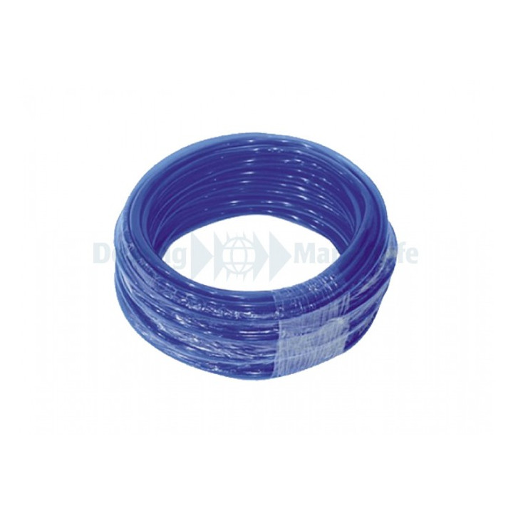 D-D 10m Roll of 1/4'' RO Hose - blue