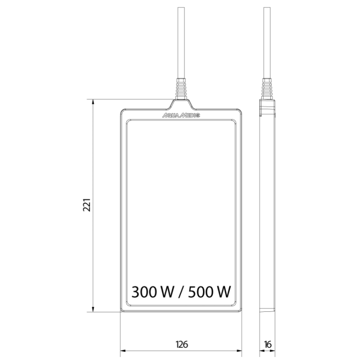 Aqua Medic Ceramic InfraRed Heater 500 W - Aqua Medic