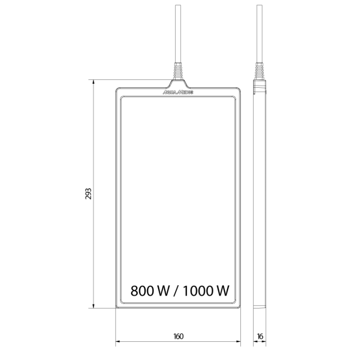 Aqua Medic Ceramic InfraRed Heater 1000 W - Aqua Medic