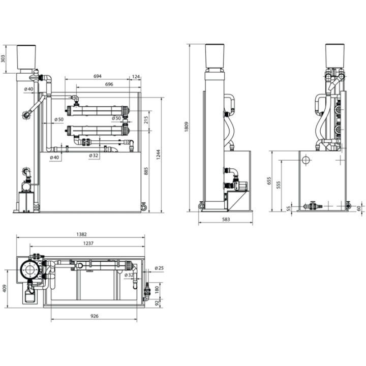 Aqua Medic Systemfilter 2000 - Aqua Medic