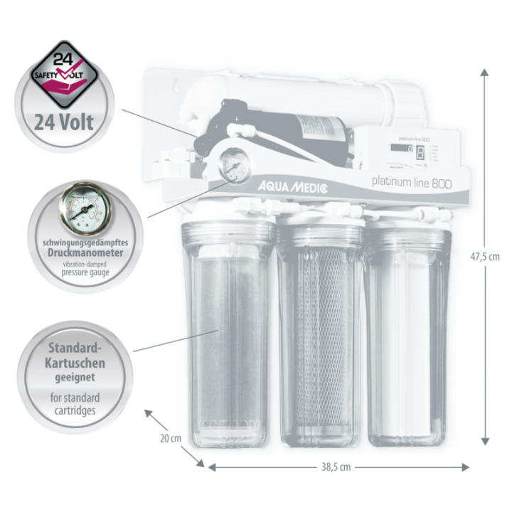 Aqua Medic platinum line 800 - Aqua Medic