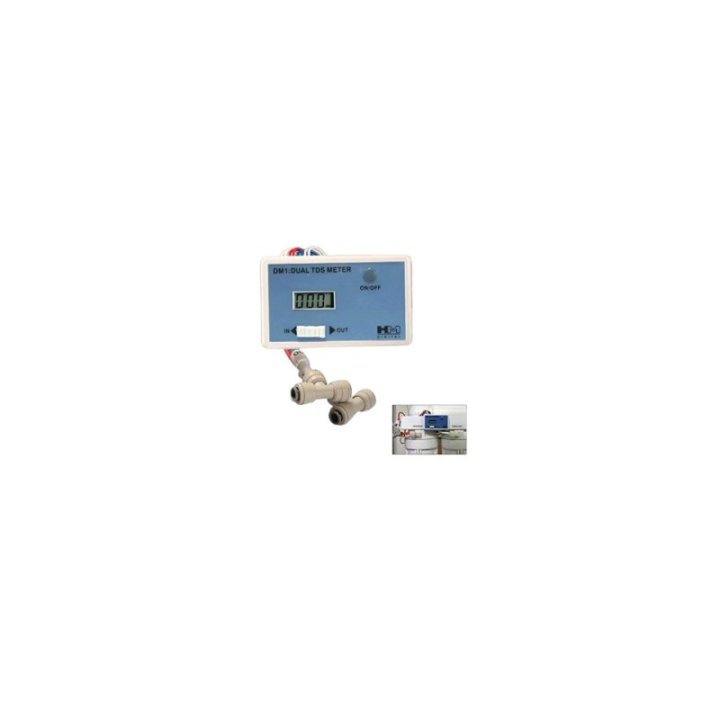 Dual TDS Meter DM-1 Inline Dual Probe TDS Meter
