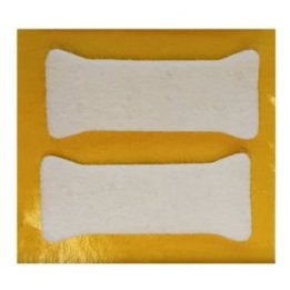 Tunze Felt strip 40 x 17/13 mm (1.6 x .67/.51 in.), 1 piece